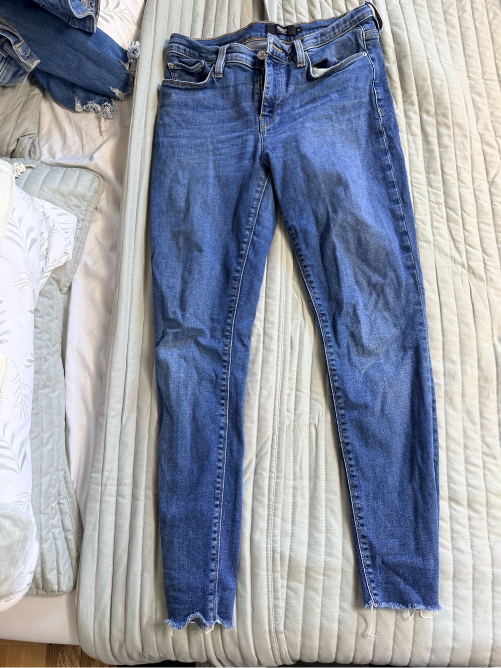 Hudson Jeans Women's Skinny in Medium Blue Denim